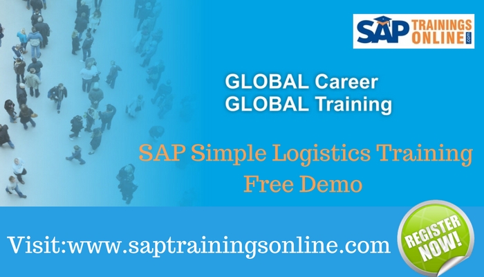  Live SAP Simple Logistics Online Training and Certification Course